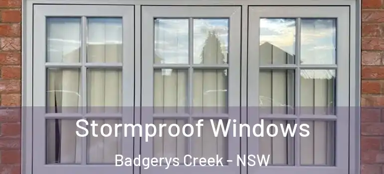 Stormproof Windows Badgerys Creek - NSW