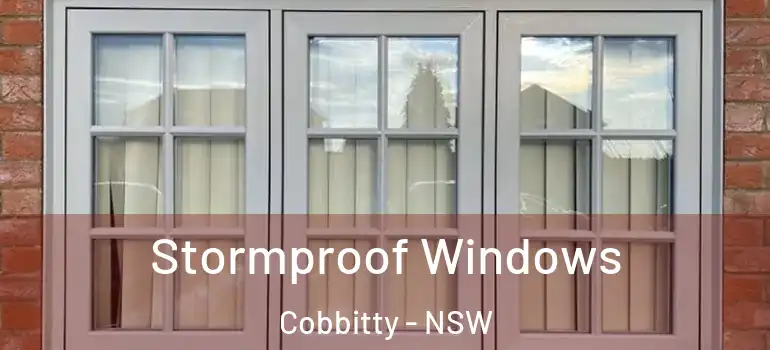 Stormproof Windows Cobbitty - NSW
