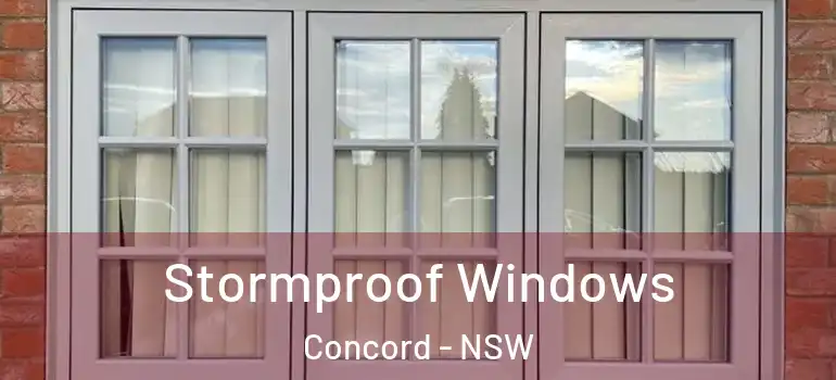  Stormproof Windows Concord - NSW