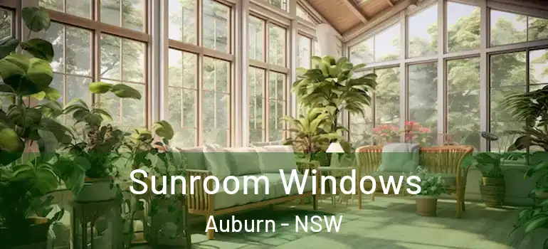 Sunroom Windows Auburn - NSW