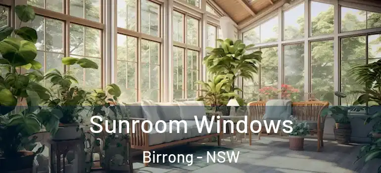 Sunroom Windows Birrong - NSW