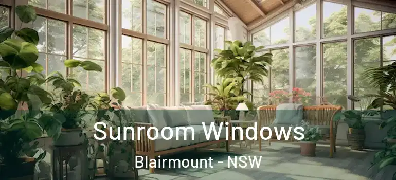Sunroom Windows Blairmount - NSW