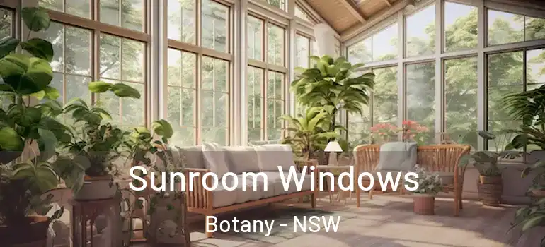  Sunroom Windows Botany - NSW