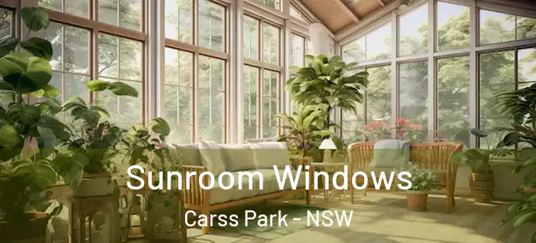 Sunroom Windows Carss Park - NSW