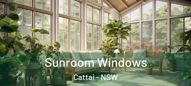 Sunroom Windows Cattai - NSW