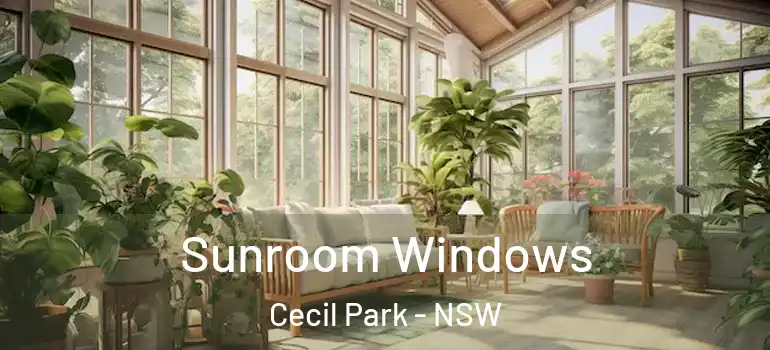  Sunroom Windows Cecil Park - NSW
