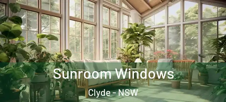 Sunroom Windows Clyde - NSW