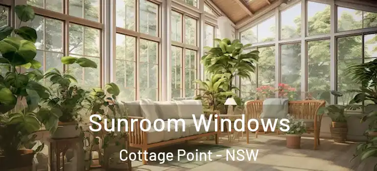 Sunroom Windows Cottage Point - NSW
