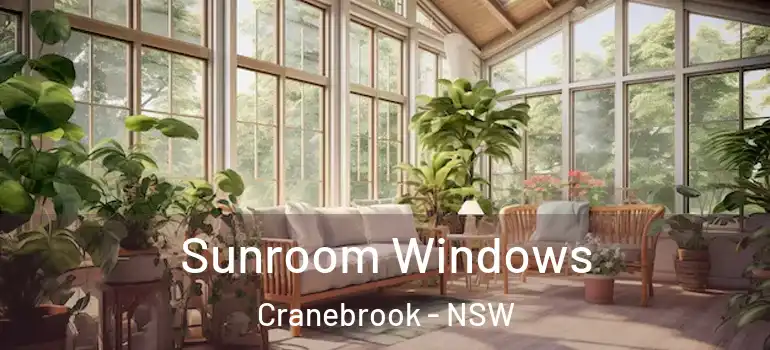 Sunroom Windows Cranebrook - NSW