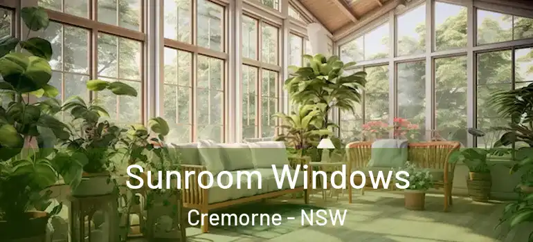 Sunroom Windows Cremorne - NSW