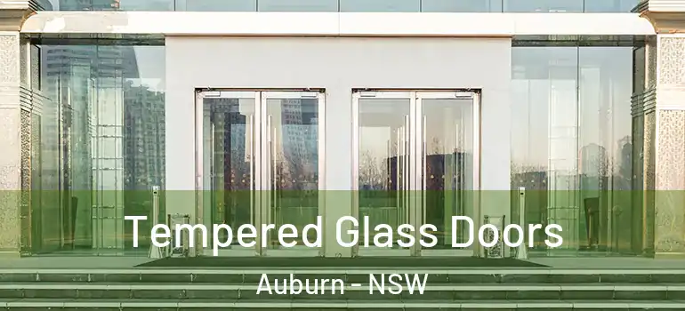  Tempered Glass Doors Auburn - NSW