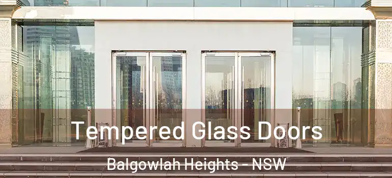 Tempered Glass Doors Balgowlah Heights - NSW