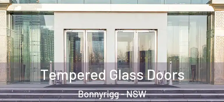 Tempered Glass Doors Bonnyrigg - NSW