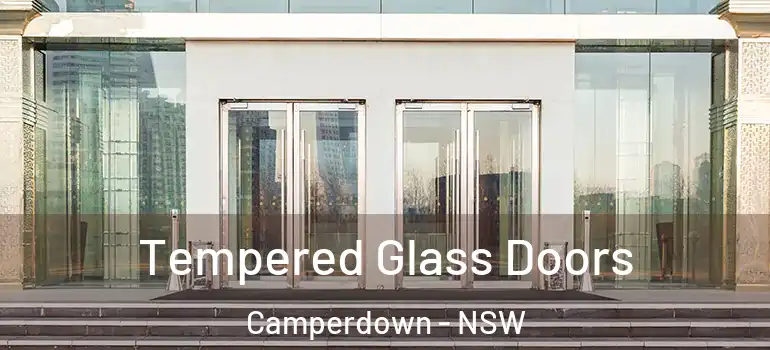Tempered Glass Doors Camperdown - NSW