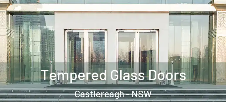 Tempered Glass Doors Castlereagh - NSW
