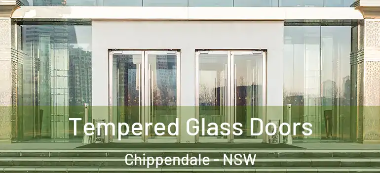 Tempered Glass Doors Chippendale - NSW