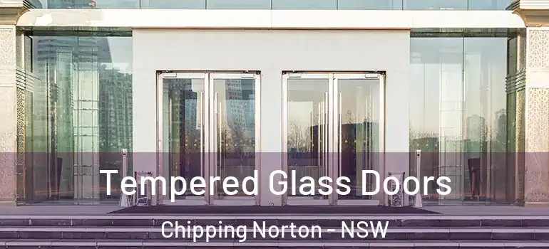 Tempered Glass Doors Chipping Norton - NSW