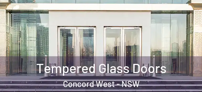 Tempered Glass Doors Concord West - NSW