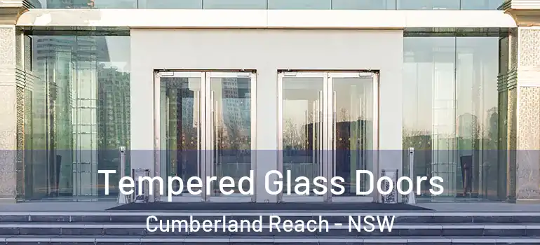  Tempered Glass Doors Cumberland Reach - NSW