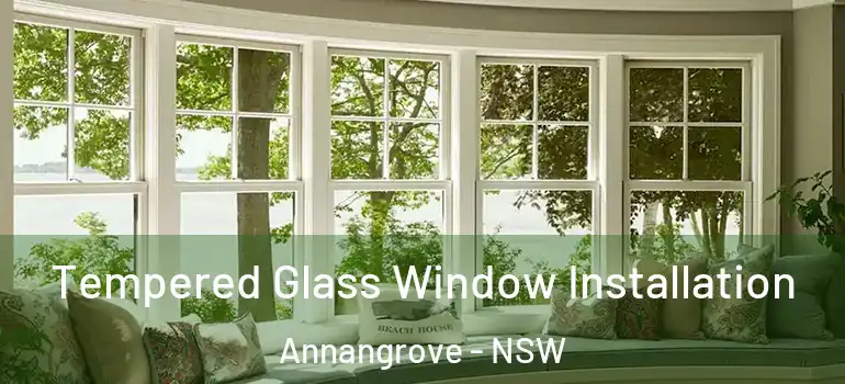 Tempered Glass Window Installation Annangrove - NSW
