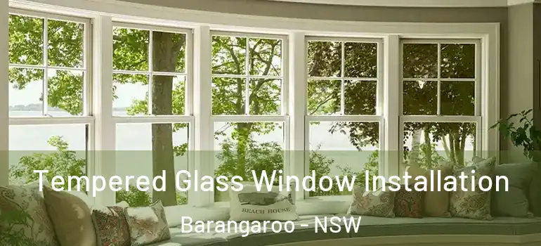 Tempered Glass Window Installation Barangaroo - NSW