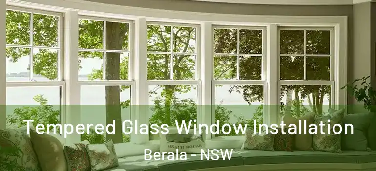 Tempered Glass Window Installation Berala - NSW