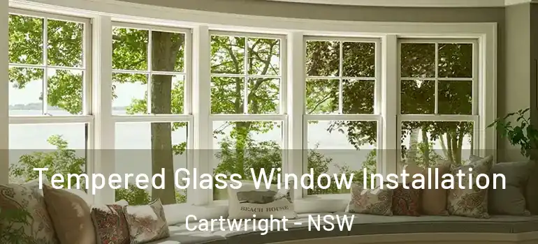 Tempered Glass Window Installation Cartwright - NSW