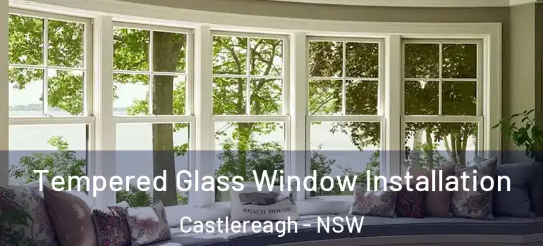  Tempered Glass Window Installation Castlereagh - NSW