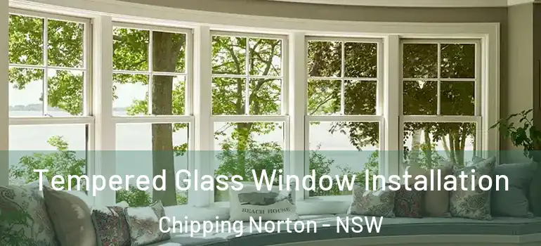 Tempered Glass Window Installation Chipping Norton - NSW