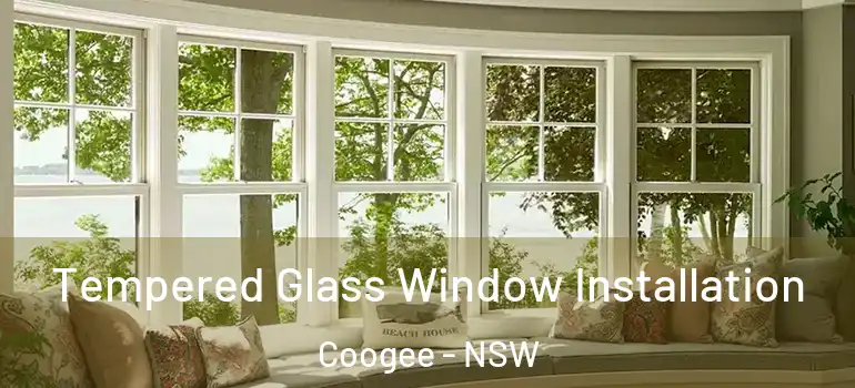 Tempered Glass Window Installation Coogee - NSW