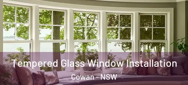 Tempered Glass Window Installation Cowan - NSW