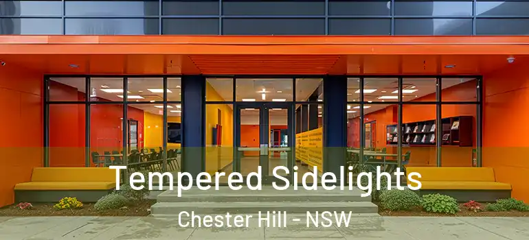 Tempered Sidelights Chester Hill - NSW