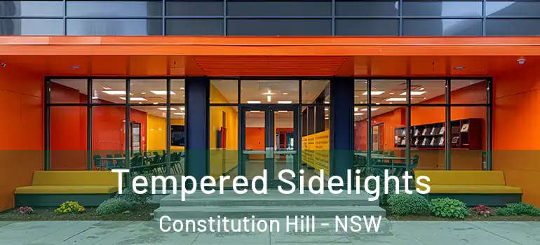 Tempered Sidelights Constitution Hill - NSW