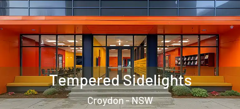 Tempered Sidelights Croydon - NSW