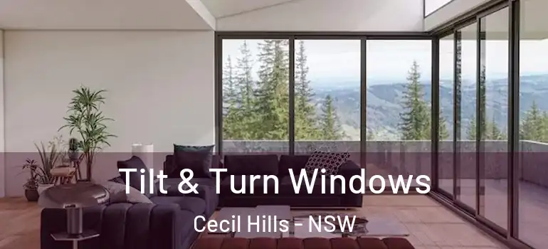 Tilt & Turn Windows Cecil Hills - NSW