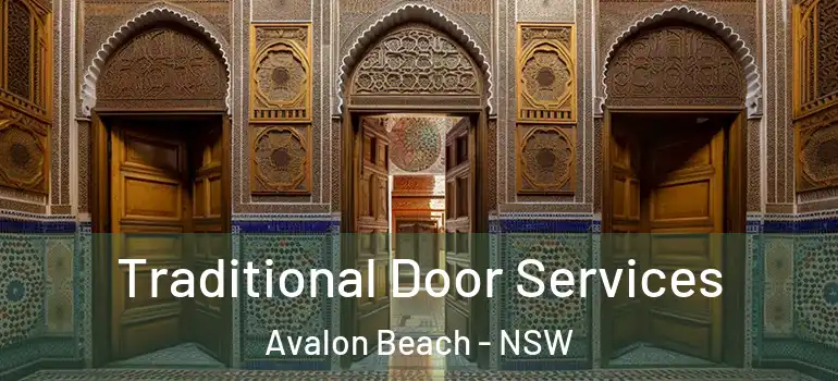  Traditional Door Services Avalon Beach - NSW