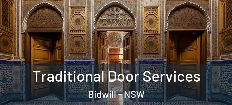 Traditional Door Services Bidwill - NSW