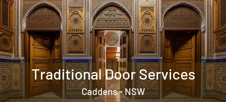  Traditional Door Services Caddens - NSW