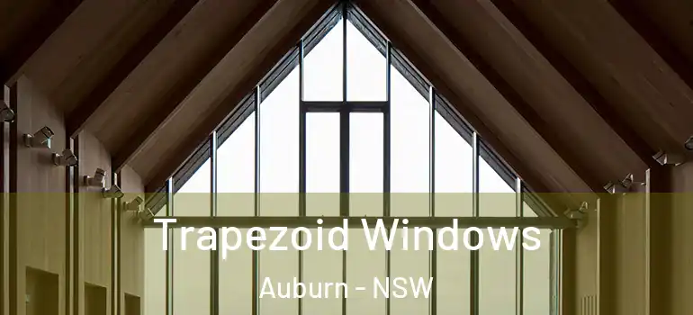 Trapezoid Windows Auburn - NSW