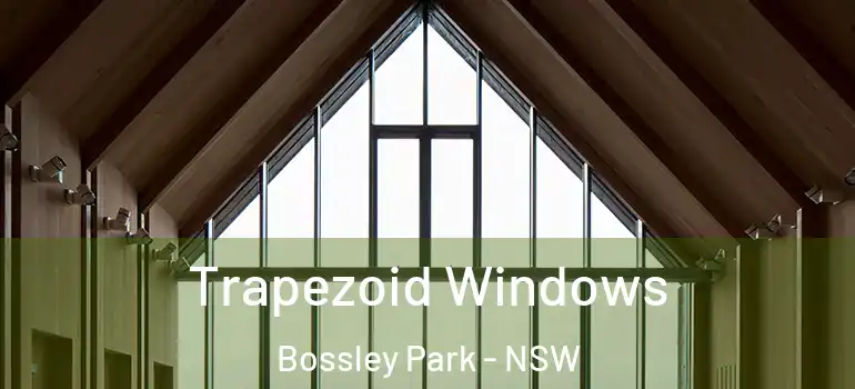Trapezoid Windows Bossley Park - NSW