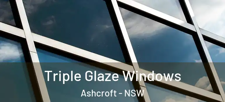 Triple Glaze Windows Ashcroft - NSW