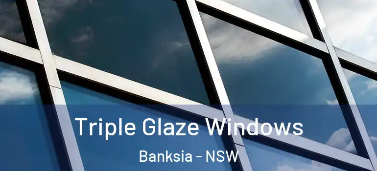  Triple Glaze Windows Banksia - NSW