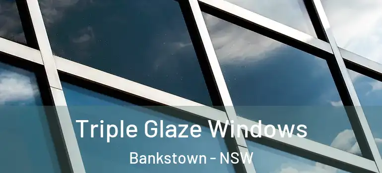  Triple Glaze Windows Bankstown - NSW