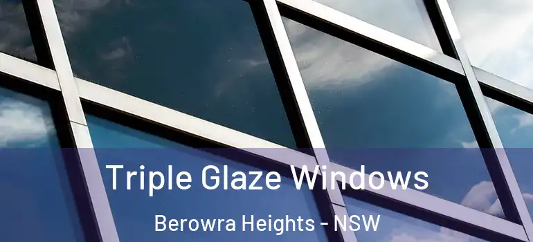 Triple Glaze Windows Berowra Heights - NSW
