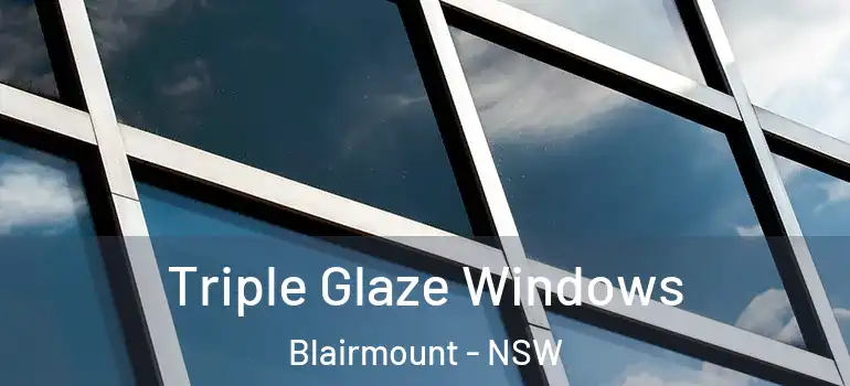  Triple Glaze Windows Blairmount - NSW