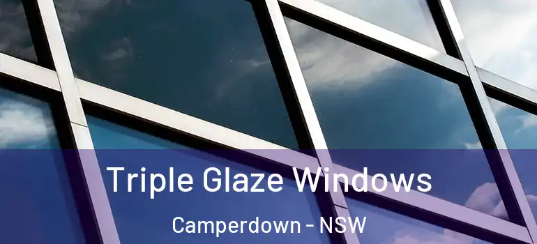  Triple Glaze Windows Camperdown - NSW