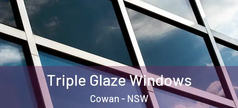 Triple Glaze Windows Cowan - NSW