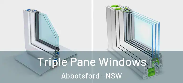 Triple Pane Windows Abbotsford - NSW