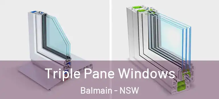 Triple Pane Windows Balmain - NSW