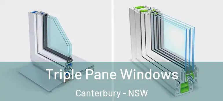 Triple Pane Windows Canterbury - NSW